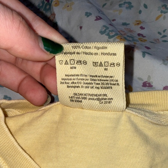 Old Row ‘New Boot Goofin’ | Women's Yellow Short Sleeve Tee | 100% Cotton - Picture 4 of 6